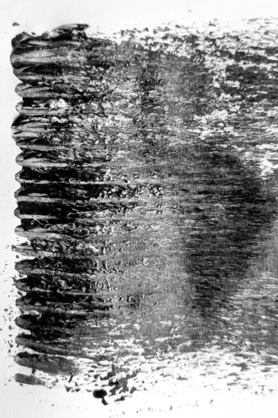 Grunge arkaplan: beyaz 2 numarada siyah akrilik. Soyut arkaplan.