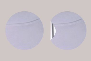 Minimalist Boş Çıkartma Dokusu