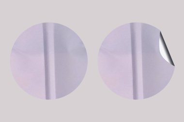 Minimalist Boş Çıkartma Dokusu