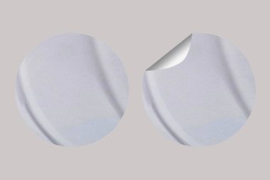 Minimalist Boş Çıkartma Dokusu