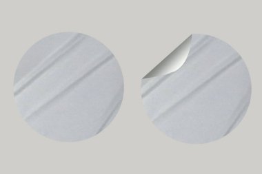 Minimalist Boş Çıkartma Dokusu