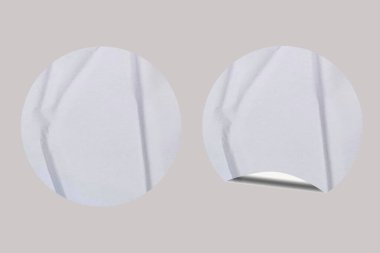 Minimalist Boş Çıkartma Dokusu