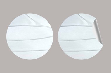 Grafiksel Kullanım için Boş Etiket Dokusu