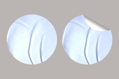 Grafiksel Kullanım için Boş Etiket Dokusu