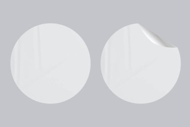 Realistic Blank Sticker Paper Texture, Ideal for Branding & Labels