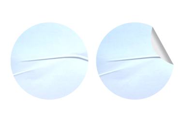 Şablonu Biçimlendirmek için Boş Yuvarlak Etiket