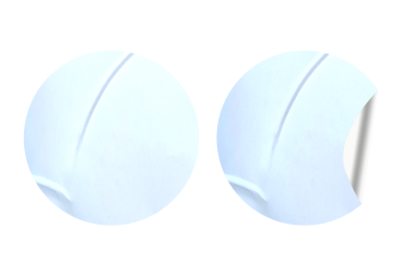 Şeffaf ve mat Yapıştırıcı Kağıt Dokusu