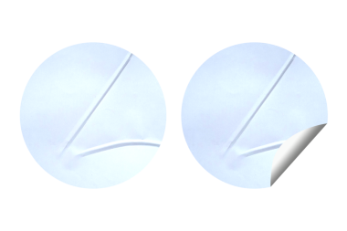 Şeffaf ve mat Yapıştırıcı Kağıt Dokusu