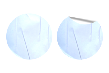 Mock Up ve Markalaşma için Gerçekçi Boş Kağıt Etiketi Dokusu