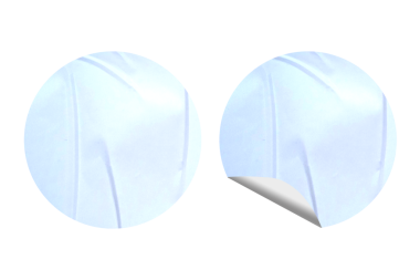 Mock Up ve Markalaşma için Gerçekçi Boş Kağıt Etiketi Dokusu