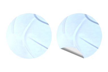 Mock Up ve Markalaşma için Gerçekçi Boş Kağıt Etiketi Dokusu