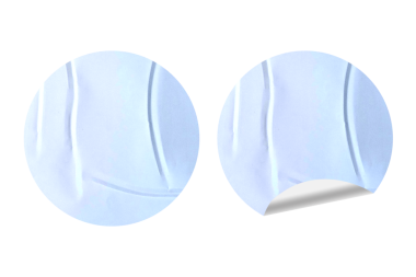 Mock Up ve Markalaşma için Gerçekçi Boş Kağıt Etiketi Dokusu