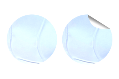 Mock Up ve Markalaşma için Gerçekçi Boş Kağıt Etiketi Dokusu