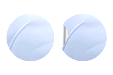 Mock Up ve Markalaşma için Gerçekçi Boş Kağıt Etiketi Dokusu