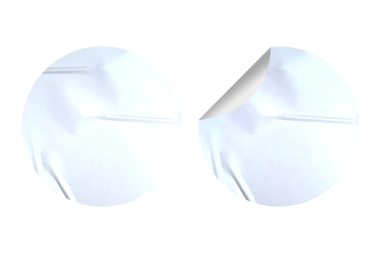 Boş Çıkartma Kağıt Yapıştırması ile Yapılandır