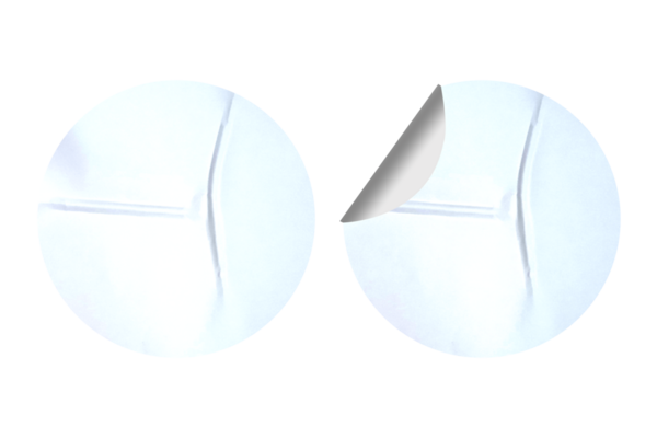 Boş Çıkartma Kağıt Yapıştırması ile Yapılandır