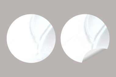 Beyaz Kağıt üzerindeki Boş Etiket Dokusu