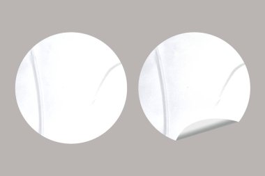 Beyaz Kağıt üzerindeki Boş Etiket Dokusu