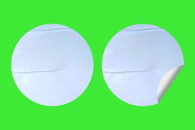 Beyaz Kağıt üzerindeki Boş Etiket Dokusu