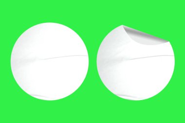 Boş Yuvarlak Kağıt Yapıştırması Model Yapılandırması