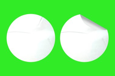 Boş Yuvarlak Kağıt Yapıştırması Model Yapılandırması