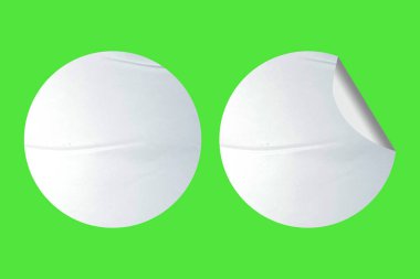 Boş Yuvarlak Kağıt Yapıştırması Model Yapılandırması