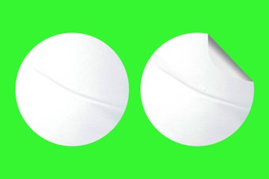 Boş Yuvarlak Kağıt Yapıştırması Model Yapılandırması