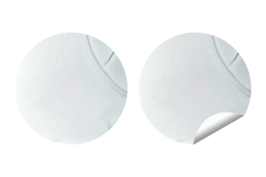 Boş Yuvarlak Yapıştırıcı Dokusu