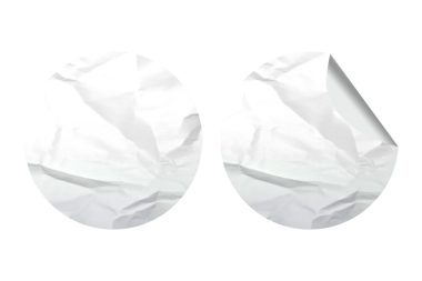 Damgalama ve Grafiksel Kullanım için Boş Kağıt Yuvarlak etiket dokusu