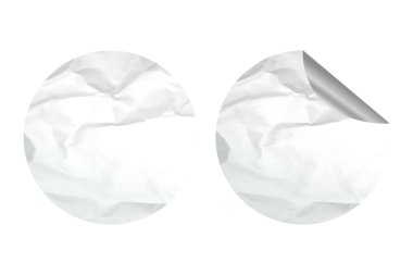 Damgalama ve Grafiksel Kullanım için Boş Kağıt Yuvarlak etiket dokusu