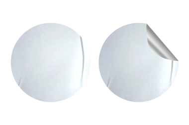 Damgalama ve Grafiksel Kullanım için Boş Kağıt Yuvarlak etiket dokusu