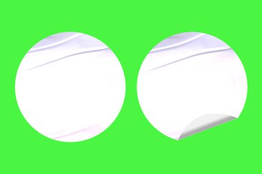 Düzenlenebilir Kağıt Etiketi Curl Efektiyle Yapılandır