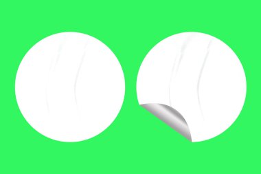 Web Projelerini Yazdırmak için Resimli Gerçekçi Boş Kağıt Yapıştırıcı Dokusu