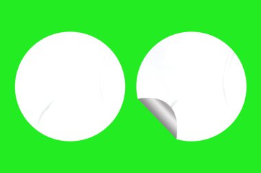 Web Projelerini Yazdırmak için Resimli Gerçekçi Boş Kağıt Yapıştırıcı Dokusu