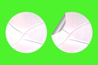 Photoshop & Dijital Tasarım için Minimalist Yuvarlak Kağıt Yapıştırıcı DokusuName