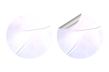 Gerçekçi Boş Yapıştırma Yapıştırması Kırışık Tasarımı Uygula