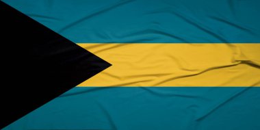 Açık Mavi Gökyüzüne Karşı Rüzgarda Dalgalanan Bayrak