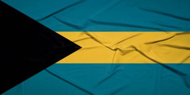 Bahamalar 'ın Canlı Renkleri Hareketli Bayrak Dalgalanıyor