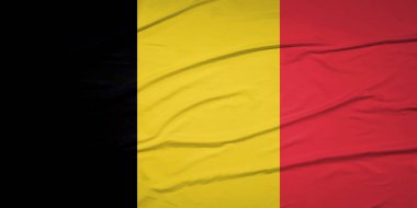 Özgürlük Sembolü, Belçika Ulusal Bayrağı Rüzgarlı Hava