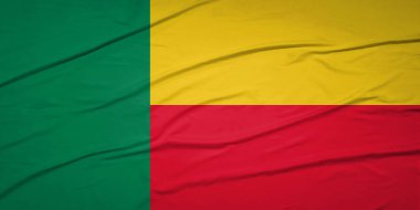 Belize Bayrağının Minimalist Görünümü Zarifçe Dalgalanıyor