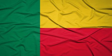 Belize Bayrağının Minimalist Görünümü Zarifçe Dalgalanıyor