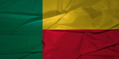 Belize Bayrağının Minimalist Görünümü Zarifçe Dalgalanıyor