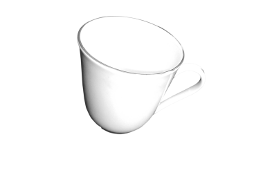 Boş Kupa Grafik Kullanımı için Şablon Tasarımı Yapılandır