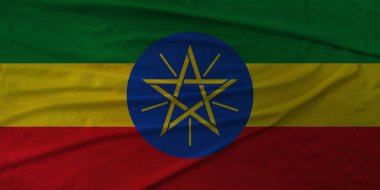 Kimlik Sembolünde Etiyopya Bayrağı Dalgalanması