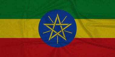 Kimlik Sembolünde Etiyopya Bayrağı Dalgalanması