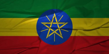 Kimlik Sembolünde Etiyopya Bayrağı Dalgalanması