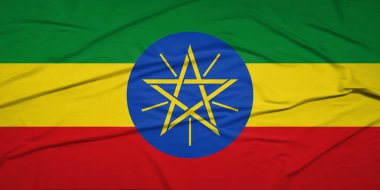 Kimlik Sembolünde Etiyopya Bayrağı Dalgalanması