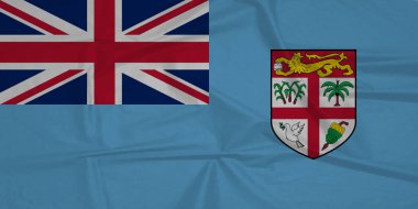 Kimlik Sembolünde Fiji Bayrağı Dalgalanması