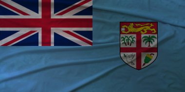 Kimlik Sembolünde Fiji Bayrağı Dalgalanması