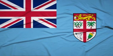 Kimlik Sembolünde Fiji Bayrağı Dalgalanması